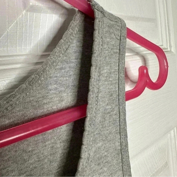 Sanfu Tank  Top Ribbed Grey Size Medium - Picture 7 of 16